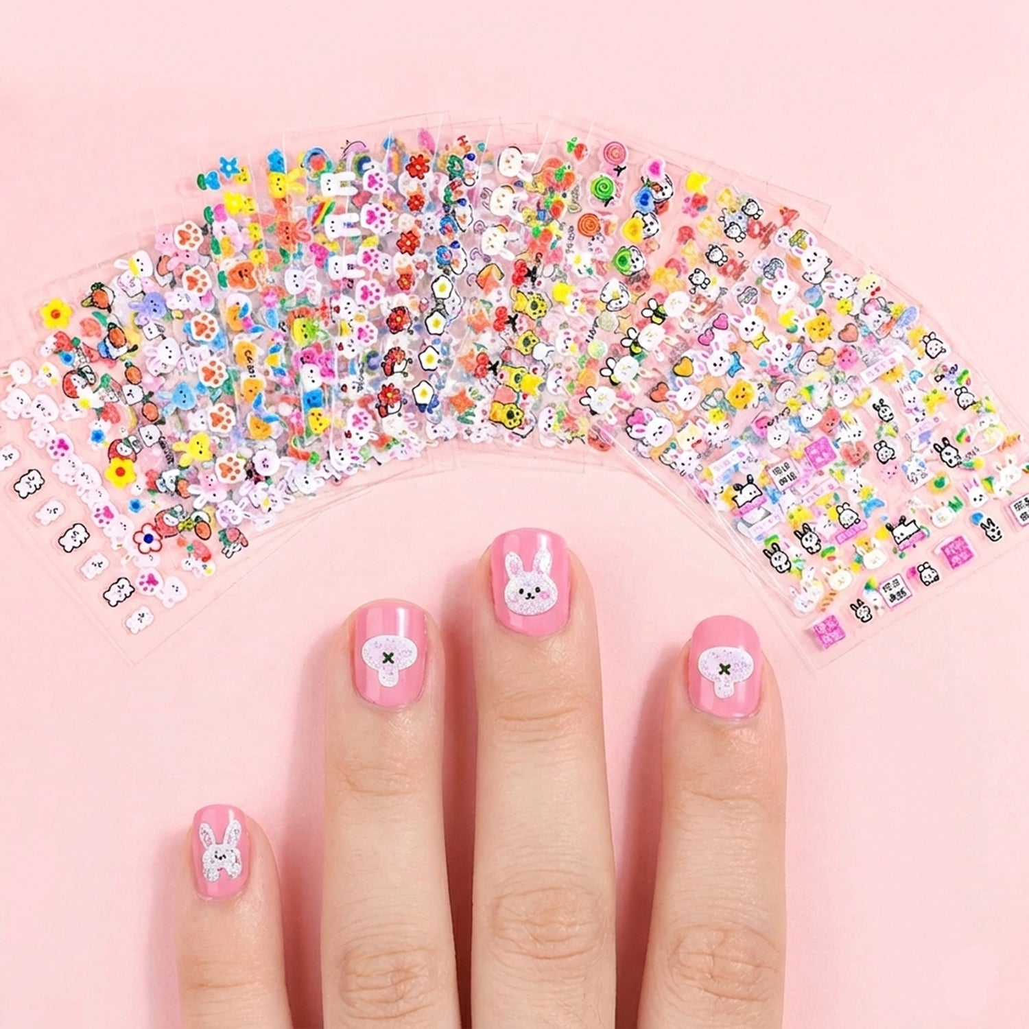 Animal Nail Art Stickers 🐰